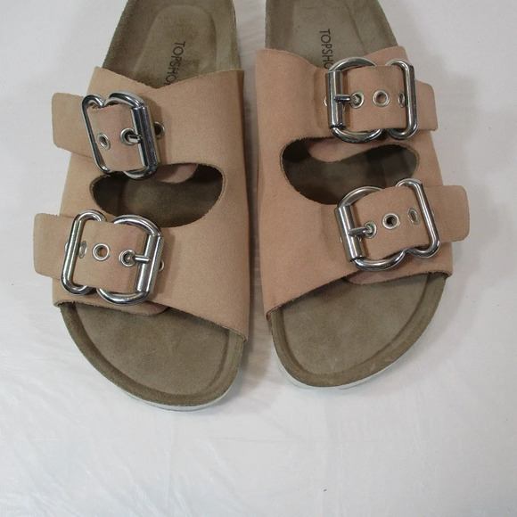 TOP SHOP Slip On Sandals Size 40 - Picture 4 of 7